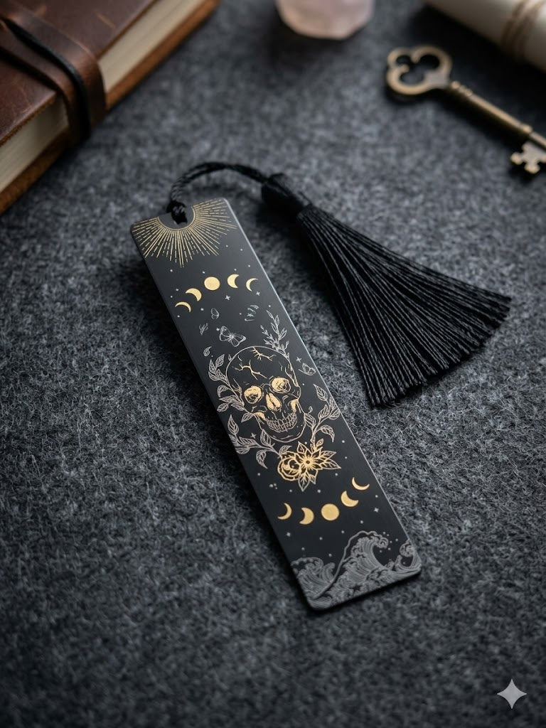 Gothic & Celestial Tassel Bookmarks