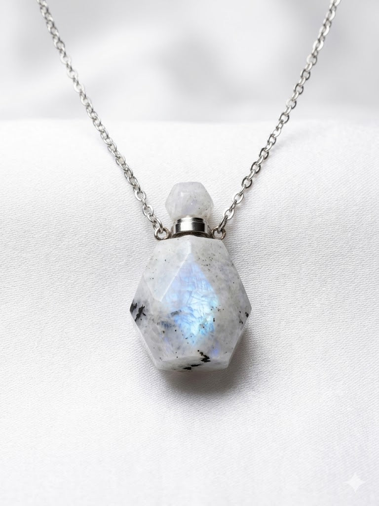 Shimmering Moonstone Elixir Necklace