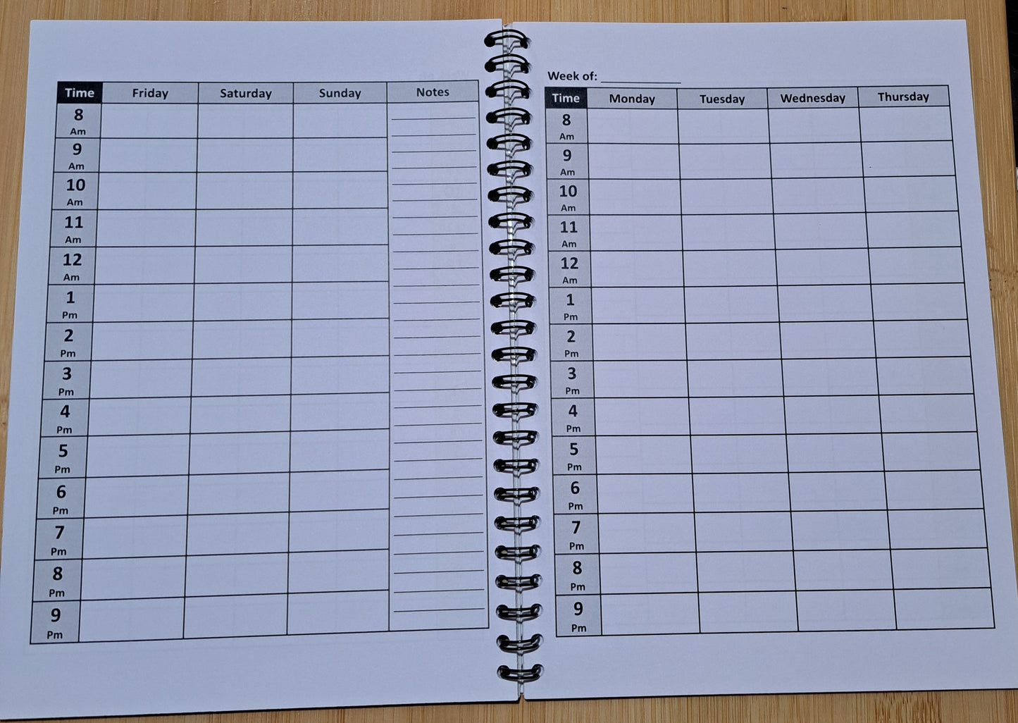 Leopard Print Appointment Book