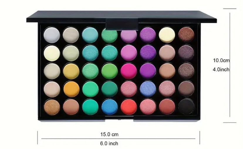 Makeup Kit 40 Colour Eyeshadow Eye Shadow Palette Make Up Professional Gift Box