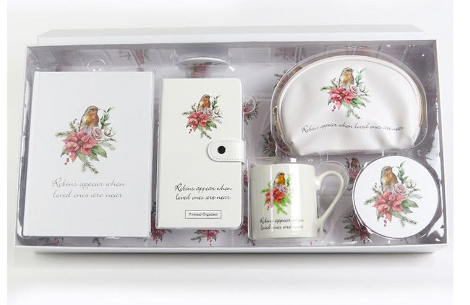 Gift Set - Robin & Poinsettia