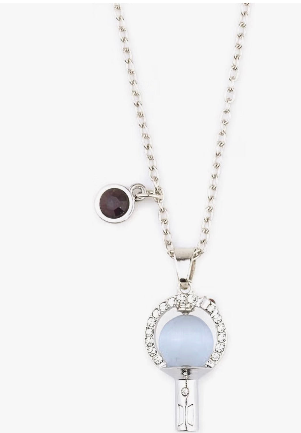 GAUEIOUR Army-Bomb Necklace Inspired By K-Pop Lightstick Plated Jewelry
Bts Cat's Eye Crystal Silver-Plated Alloy Chain Charm Pop Stars World Concert Inspired Statement Jewelry Gifts for Fans