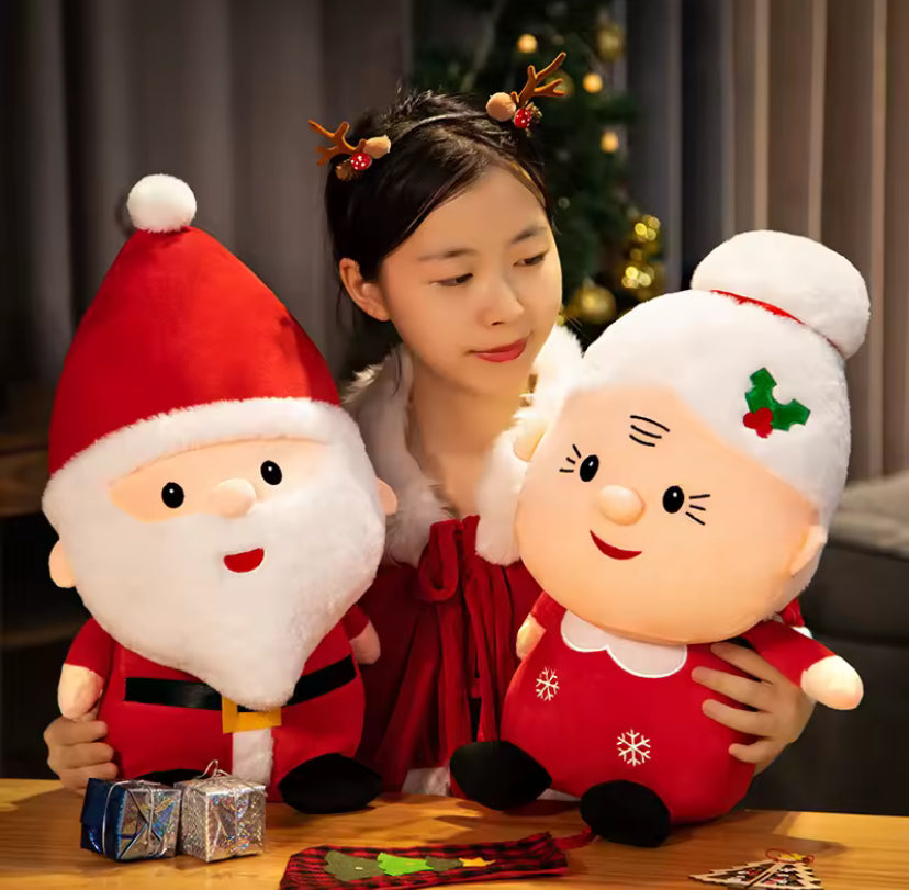 50CM Cute Santa and Granny Plush toy