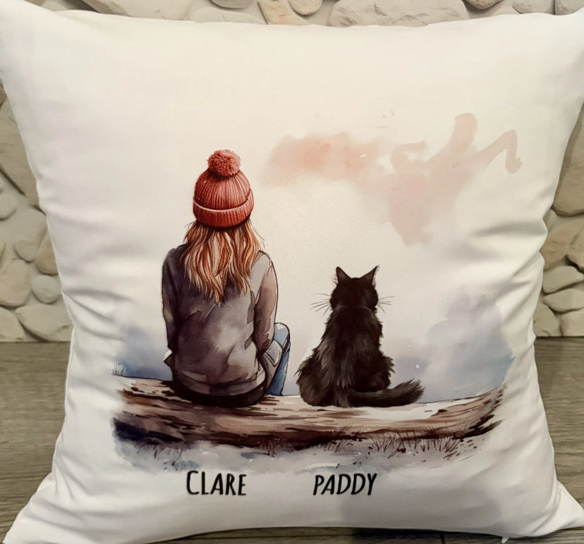 Personalised pillow cover