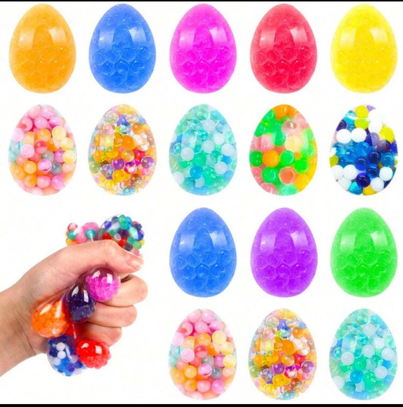 5 Stress Balls, Sensory Stress Squeezing Balls For Adults,