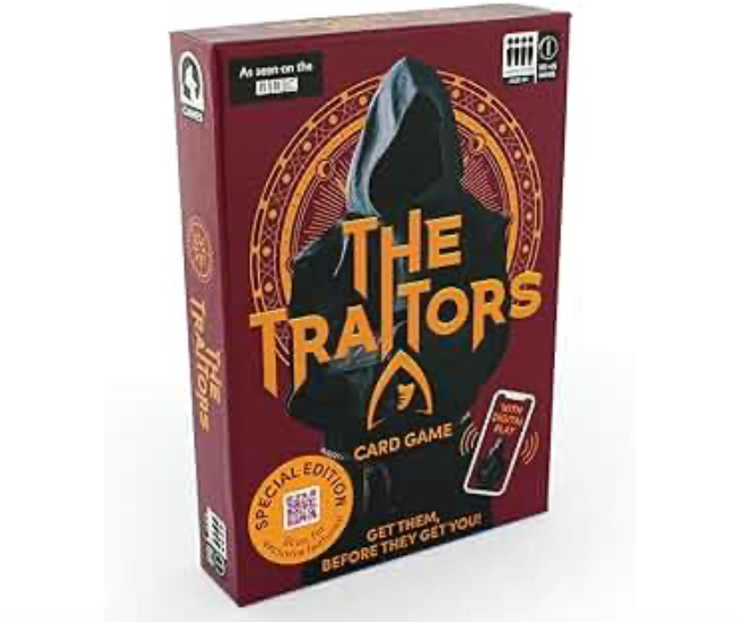 Ginger Fox The Traitors Special Edition Card Game | Official Game | With Digital Banishments and Murders | Trust No One In This Fun Family Game of Deception