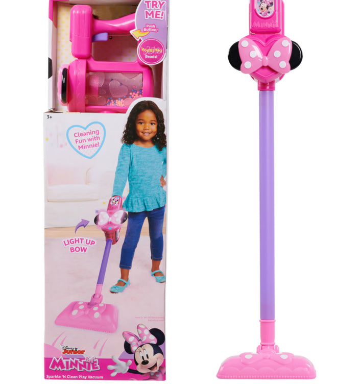 Just Play Minnie Mouse Sparkle 'N Clean Play Vacuum