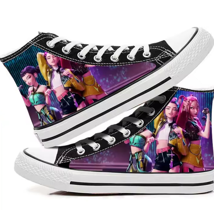 KPop Demon Hunters Canvas Shoes
