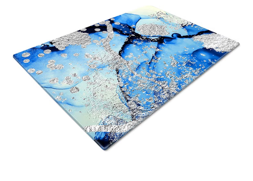 Glass Chopping Boards for Kitchens | Glass Worktop Savers for Kitchen | Cutting Boards for Kitchen | Small Chopping Board |