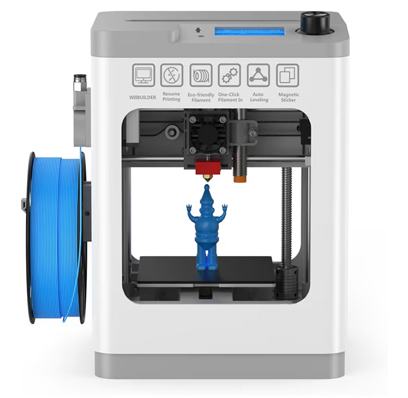 Upgraded Tina2 3D Printer, Auto Leveling DIY 3D Printers for Beginners, Fully Open Source with Resume Printing, LCD Screen and Removable Magnetic Build Plate, Work with PLA/PLA Pro/TPU Filament