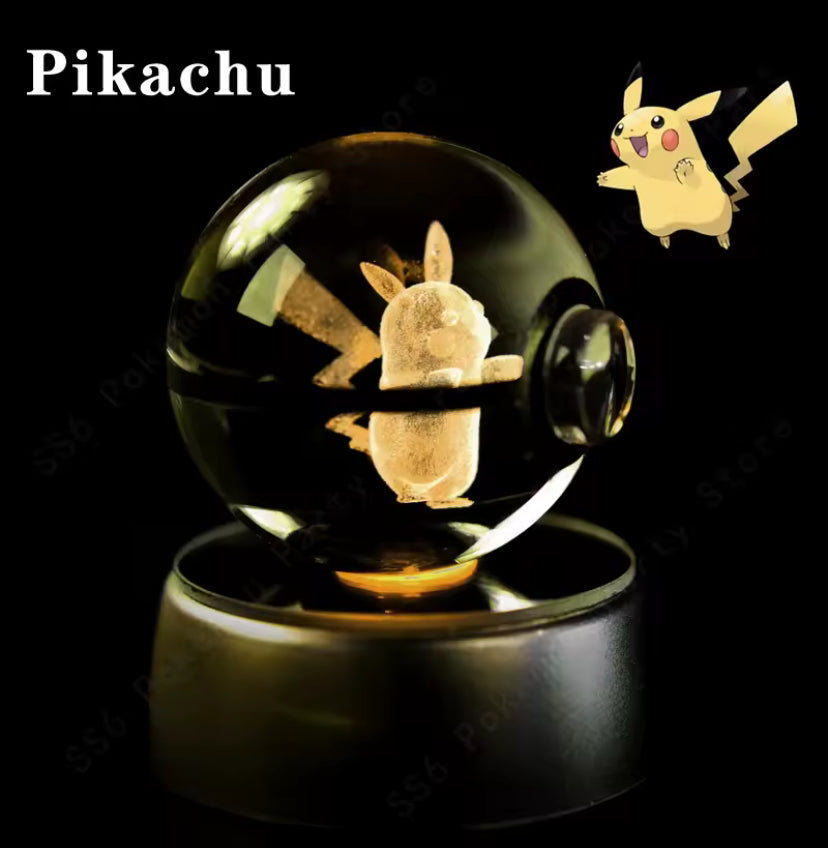 Pokemon Crystal Ball 3D