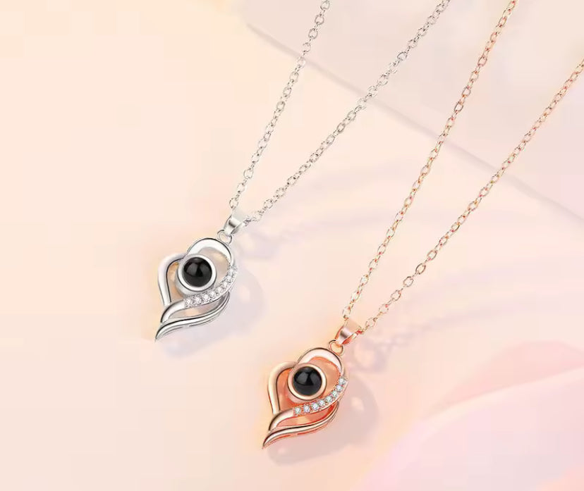 I Love You Necklace