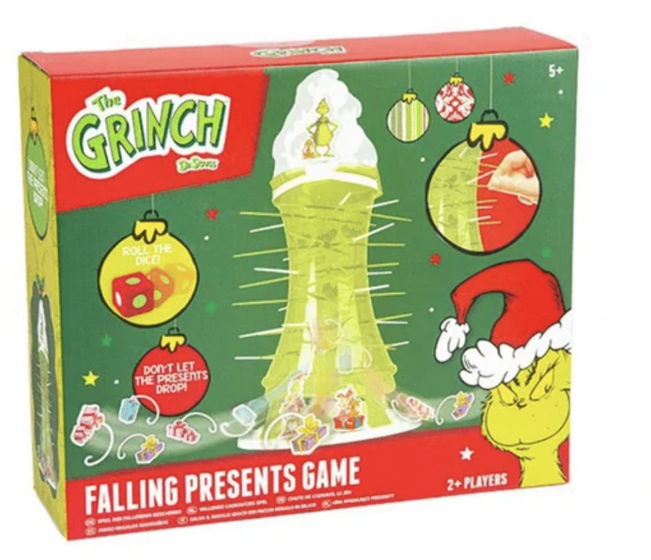 The Grinch Falling Presents Game