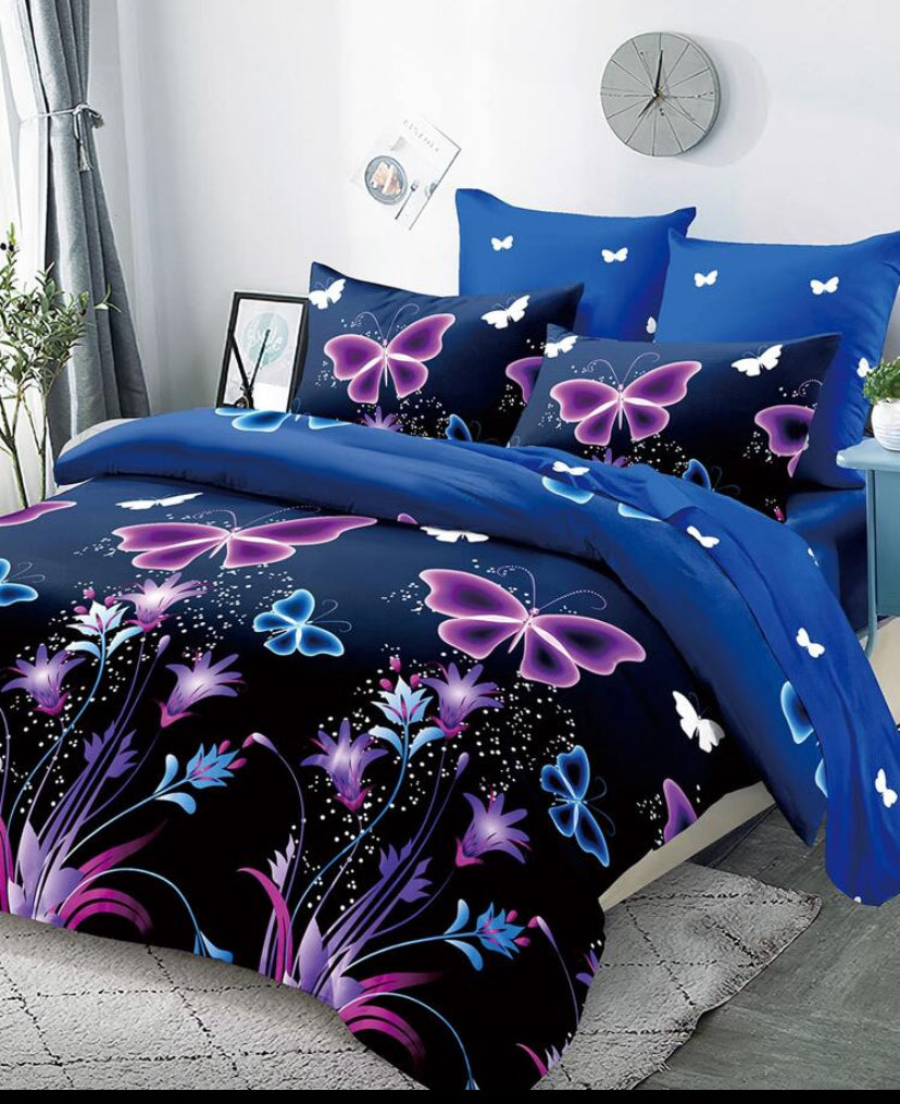 3pcs Enchanting Dream Bedding Set, 1 Duvet Cover + 2 Pillowcases