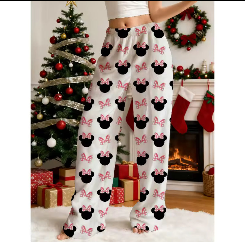 Disney Minnie Mouse Flannel Pajama Pants