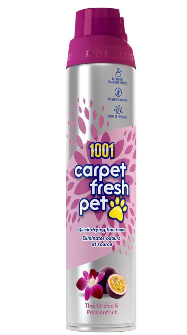 1001 • Carpet Fresh Pet Odour Thai Orchid & Passionfruit • 300ml