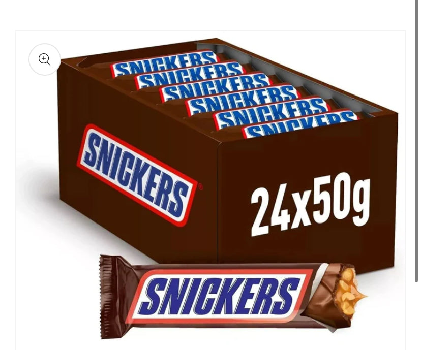 Milky Way Chocolate Bars 56 x 21.5g Full Box