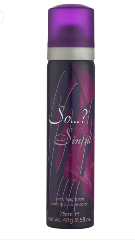 Sinful Body Fragrance 75ml x2
