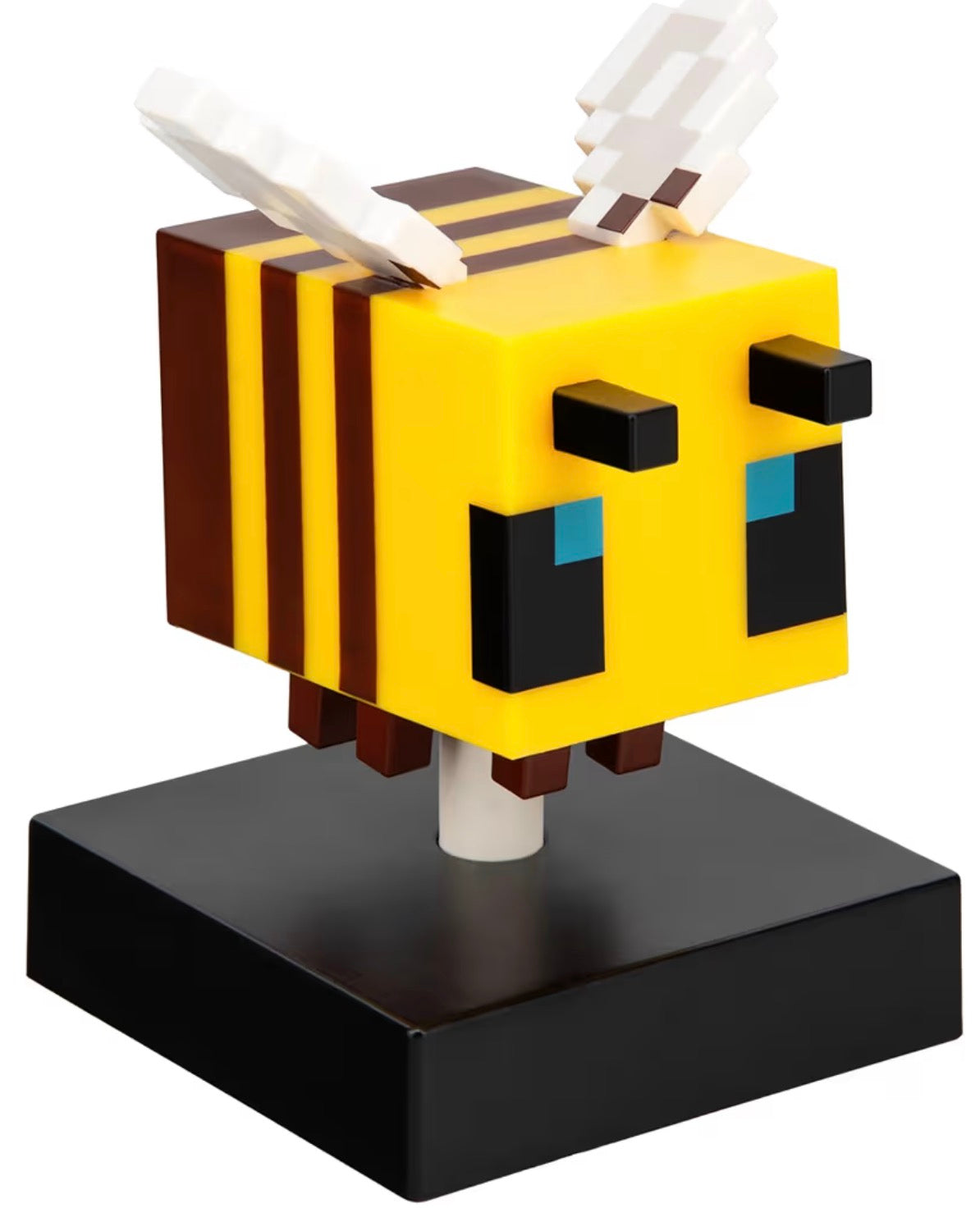Paladone Minecraft Bee Icon Light – 11cm Light‑Up Figure for Bedroom or Gaming Space – Soft Glow Battery Lamp