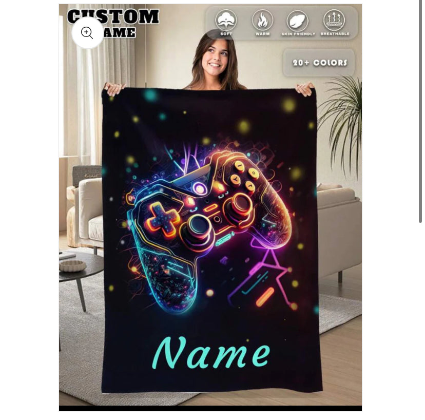 Xl gaming blanket