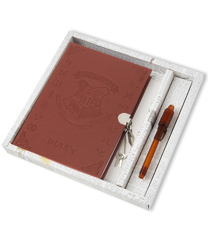 Hp Secret Diary Stationery Set Lockable Journal Invisible Magic Pen