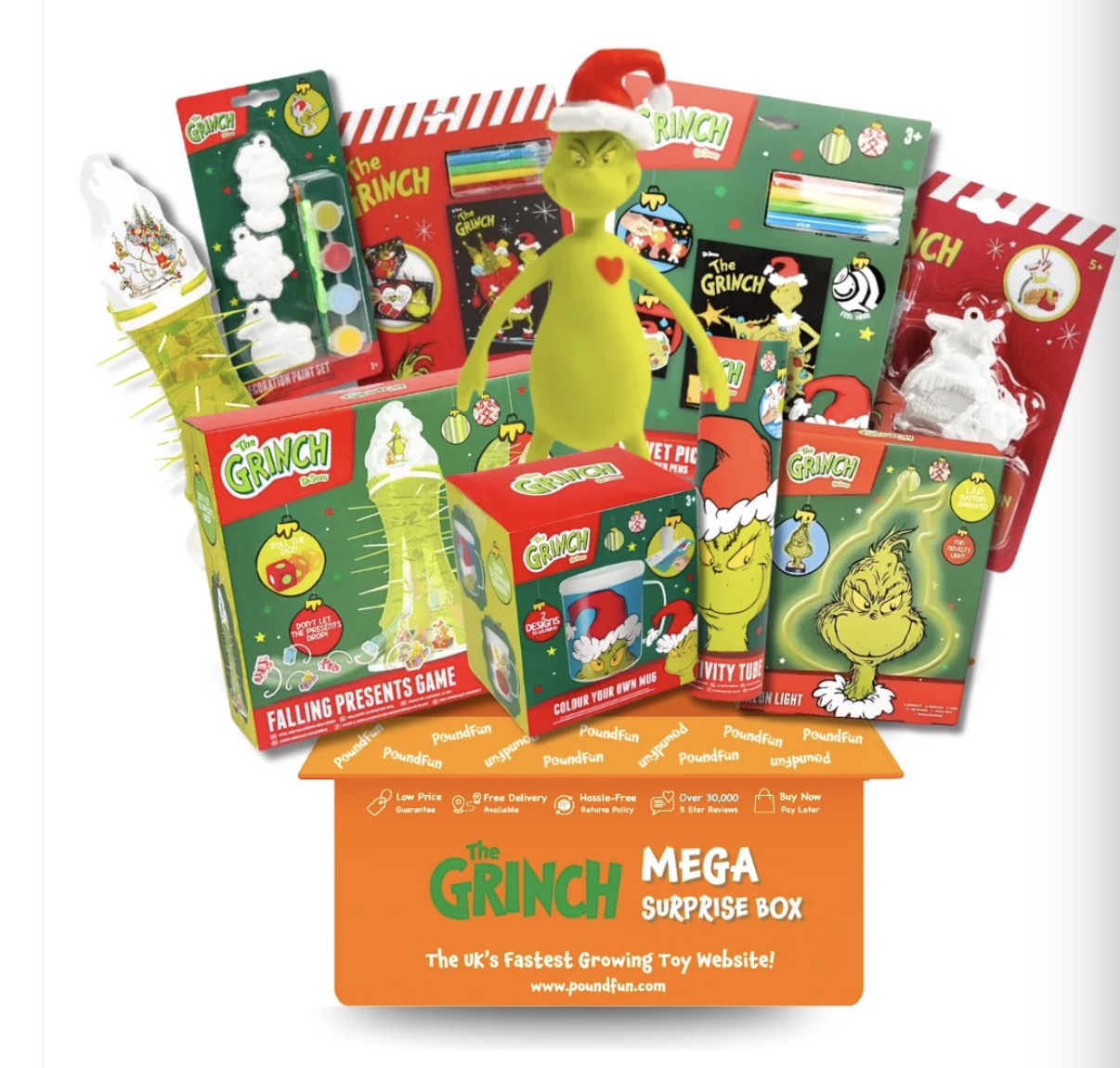 The Grinch Mega Surprise Box