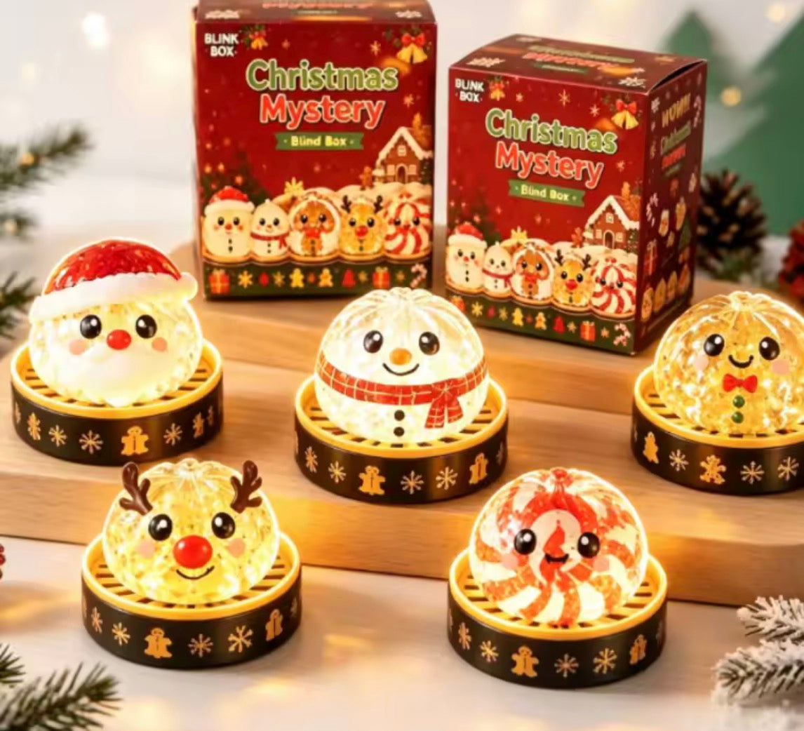 Christmas Dumpling Squishy Snowman