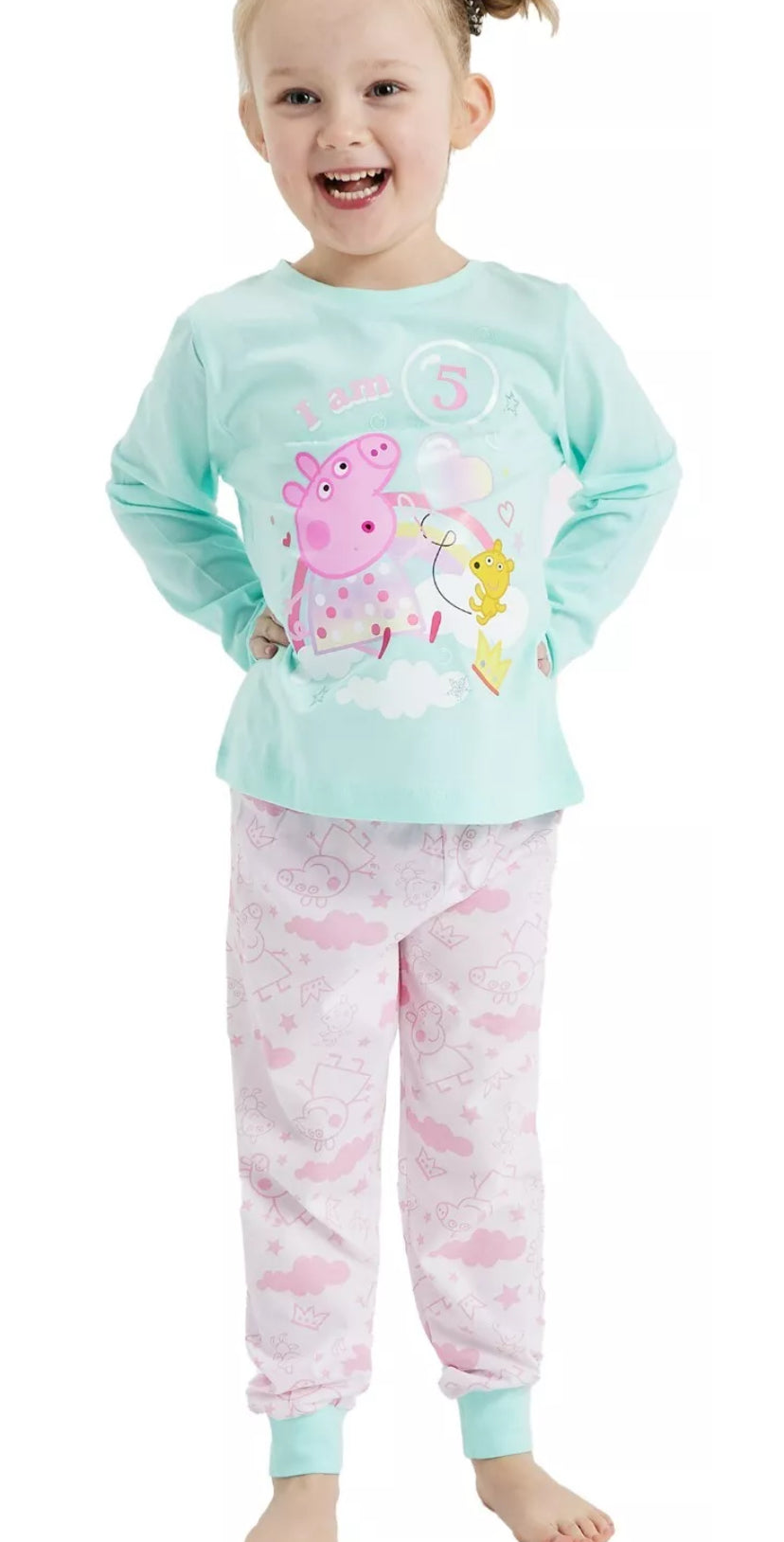 Personalised peppa pjs