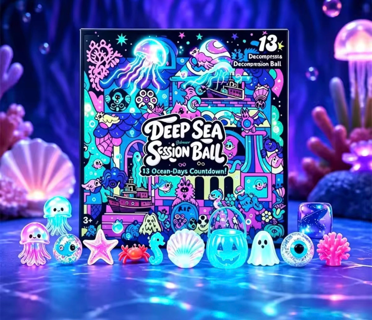 Halloween Advent Calendar 13 Days,Spooky Squishy Slow Rise Stress Relief