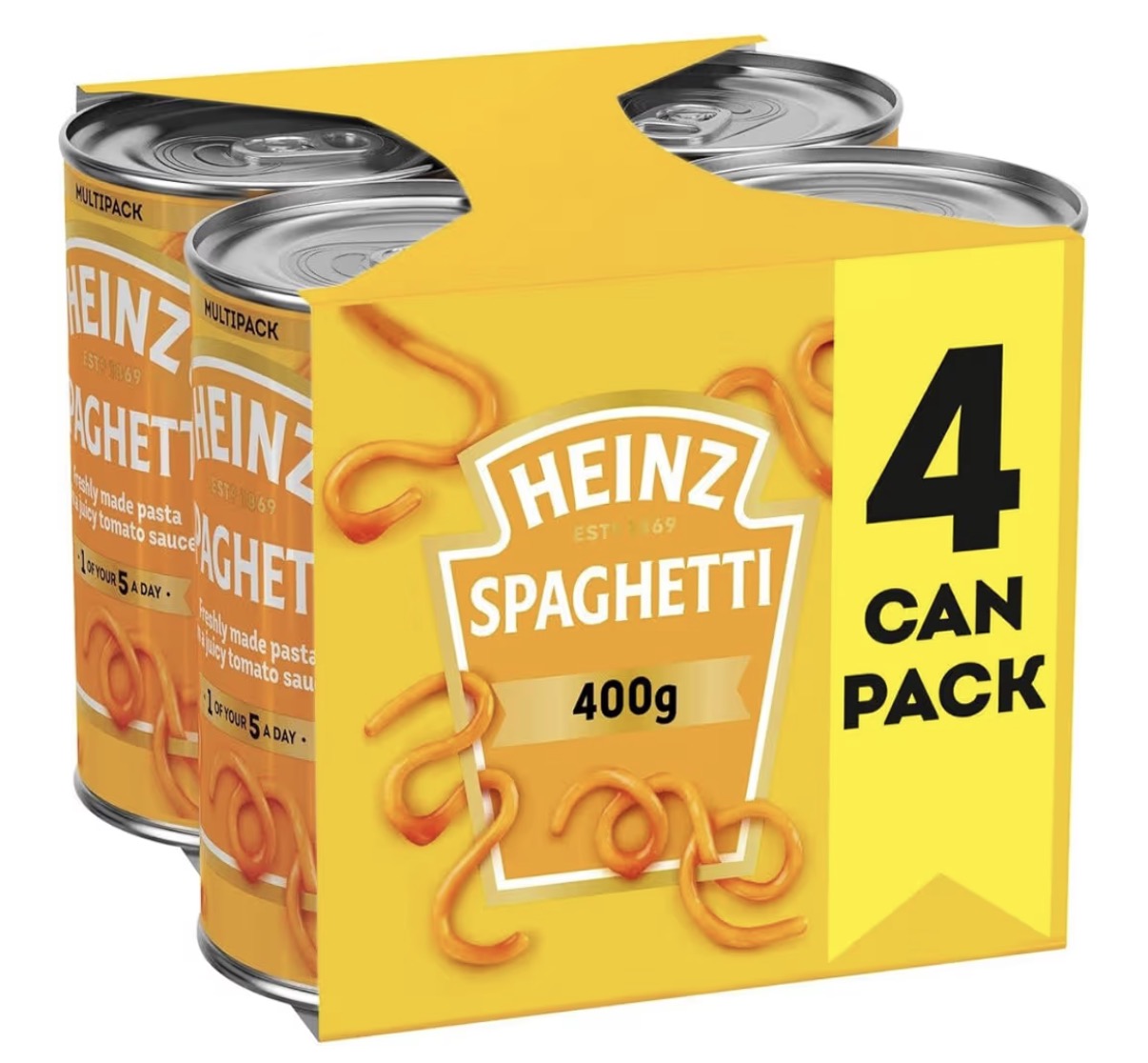 Heinz Spaghetti 4 x 400g
