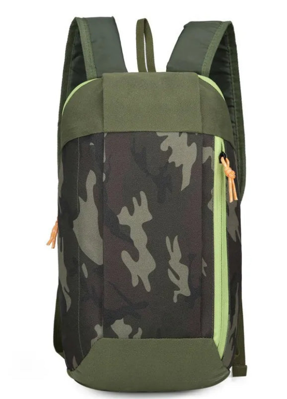 Lightweight Outdoor Travel Backpack Water-Repellent Polyester Casual Sports Daypack For Men Women