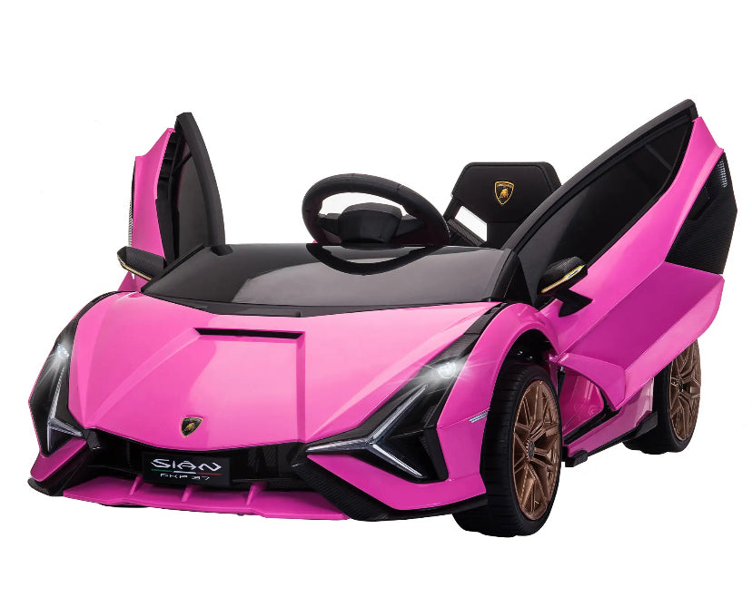 Lamborghini SIAN 12V Electric Car for Kids w/ Remote Control
