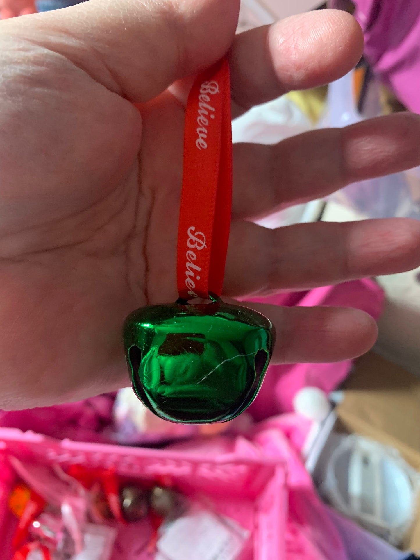 Believe bell random colour