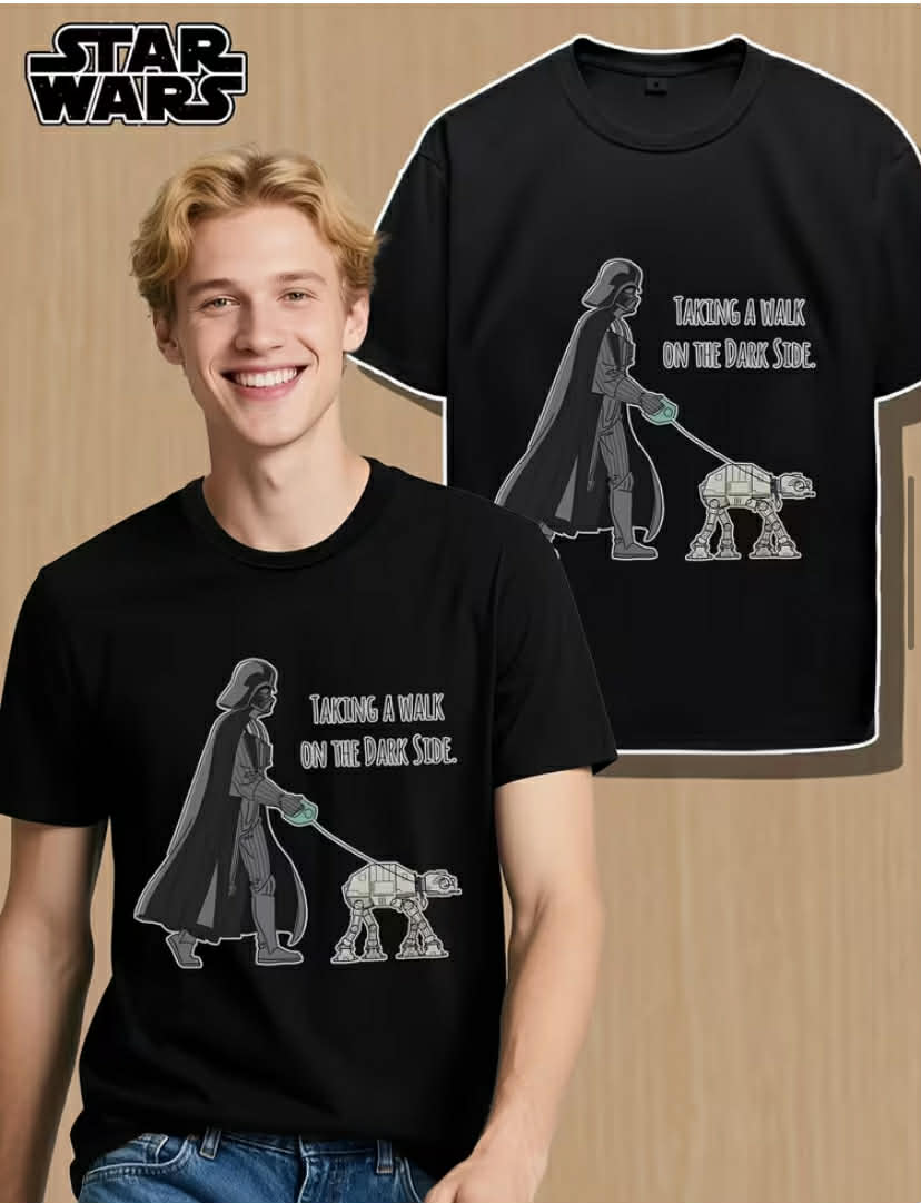 Star Wars Themed Summer Men's Handsome Classic Sci-fi T-shirt