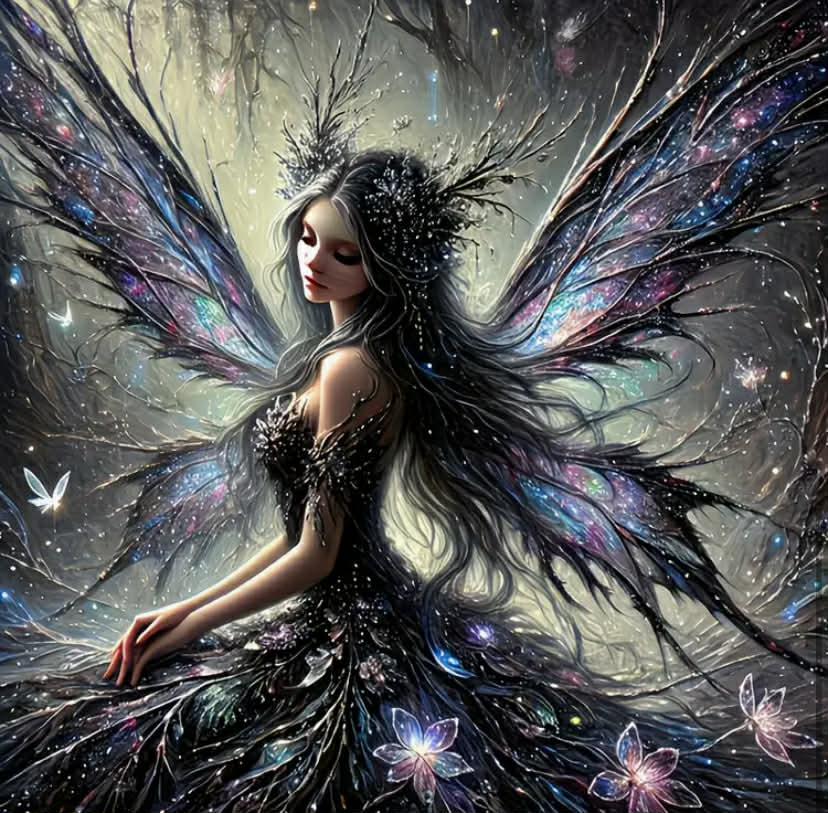 1 pc 5D Crystal Diamond Painting Kit, Round Full Drill 40X40Cm