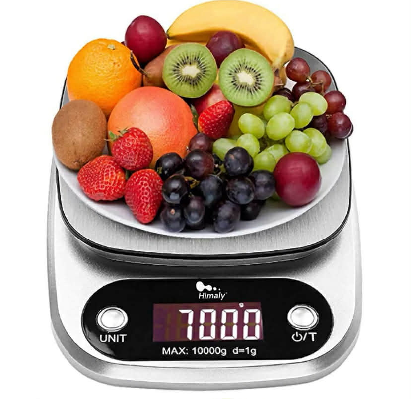 10kg Digital Kitchen Scale Tare Function & Auto Off Premium