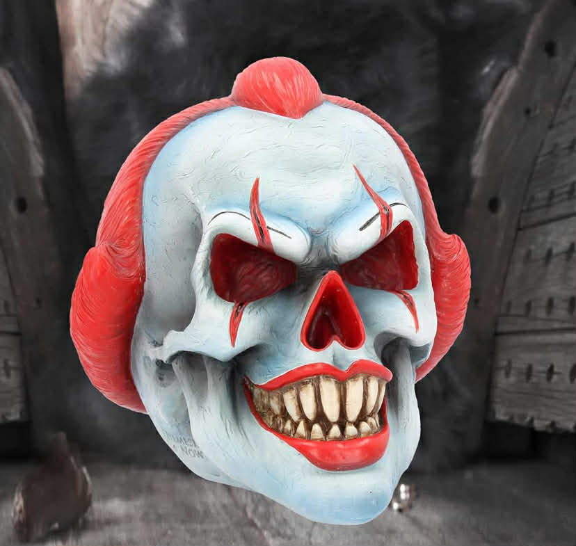 Play Time 18cm
Play Time Skull Ornament Scary Horror Clown Head