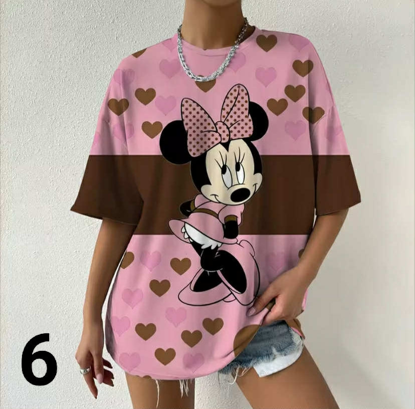 Disney Minnie and Mickey Love Theme T-shirt