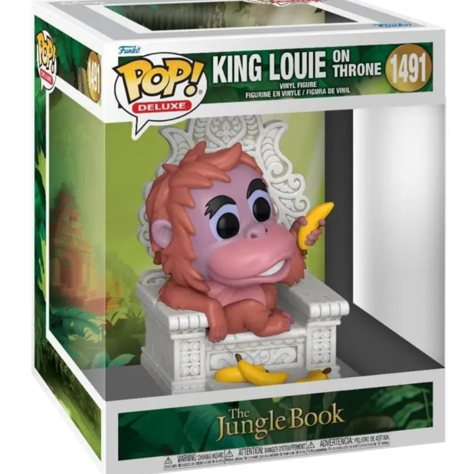 Funko Pop! The Jungle Book – King Louie on Throne