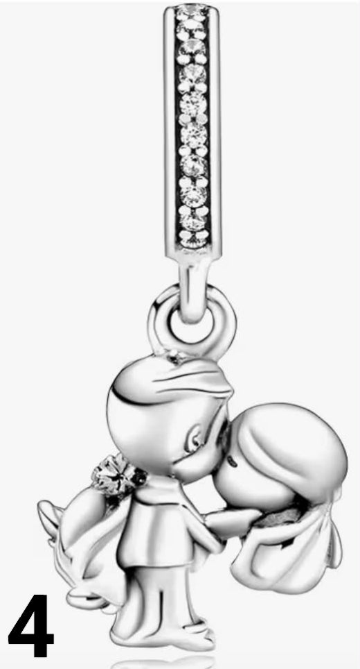 Sterling Silver Safety Chain Charms Bracelets Cute Jewellery Gifts Women