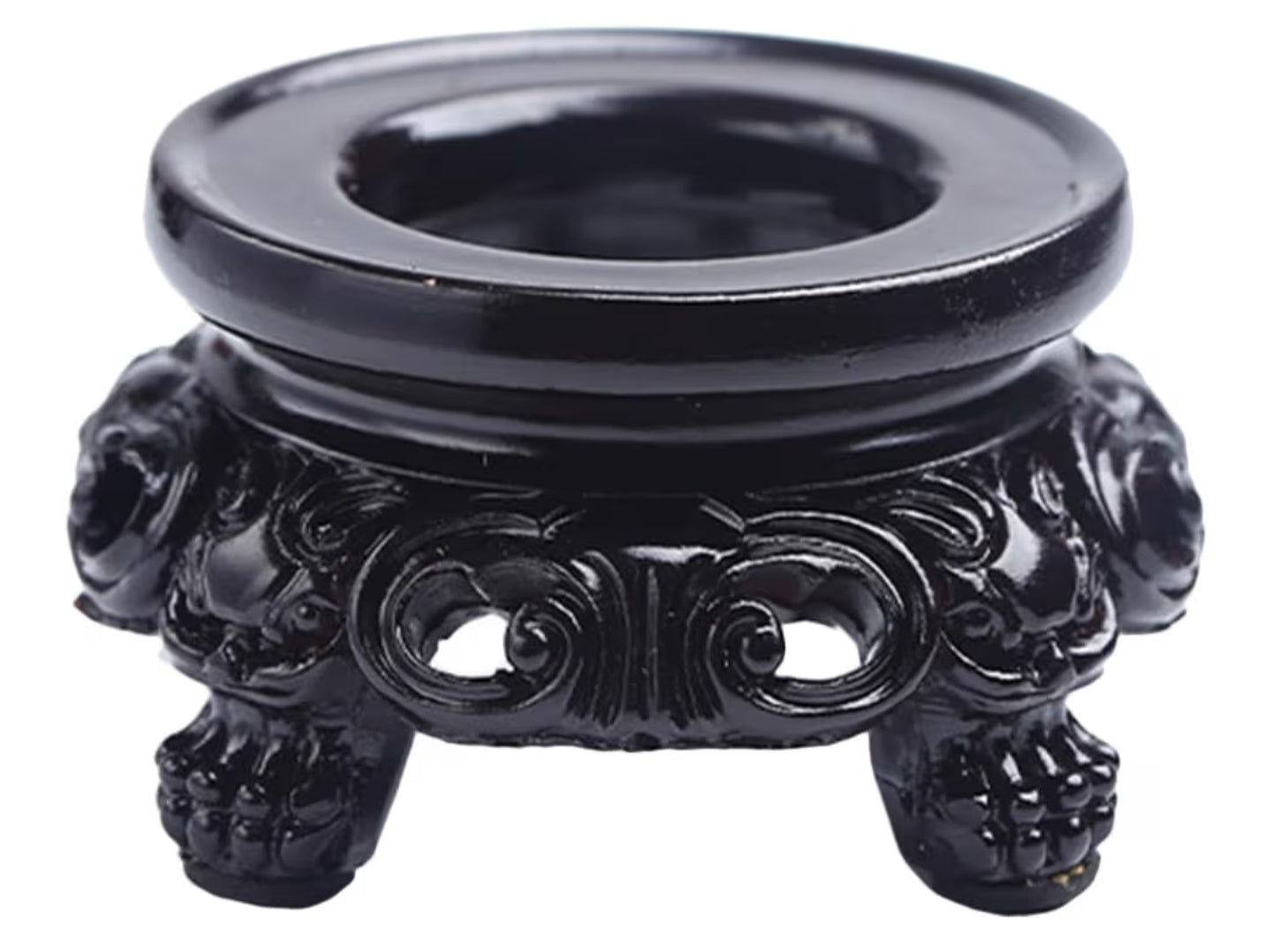 Ball Display Base Holder: Round Ball Stand Healing Sphere Ball Rack Quartz Ball Orb Holder Tabletop Globe Storage Holder 5 x 5 cm