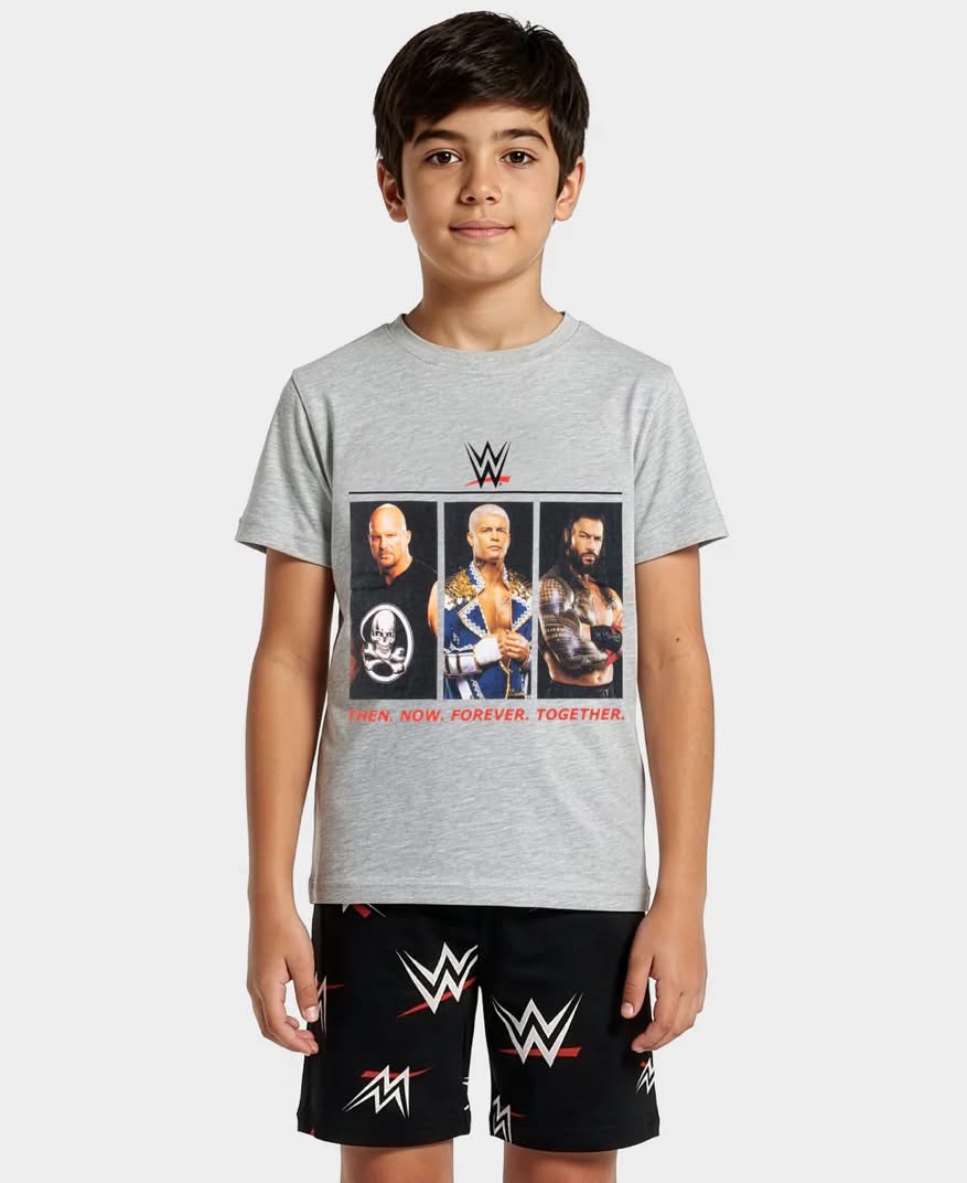 WWE Short Pyjamas- Trio Print