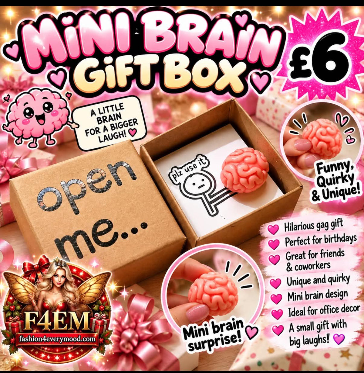 🧠 THE MINI BRAIN GIFT BOX🧠