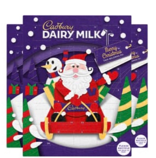 Cadbury Dairy Milk Advent Calendar 90g x3