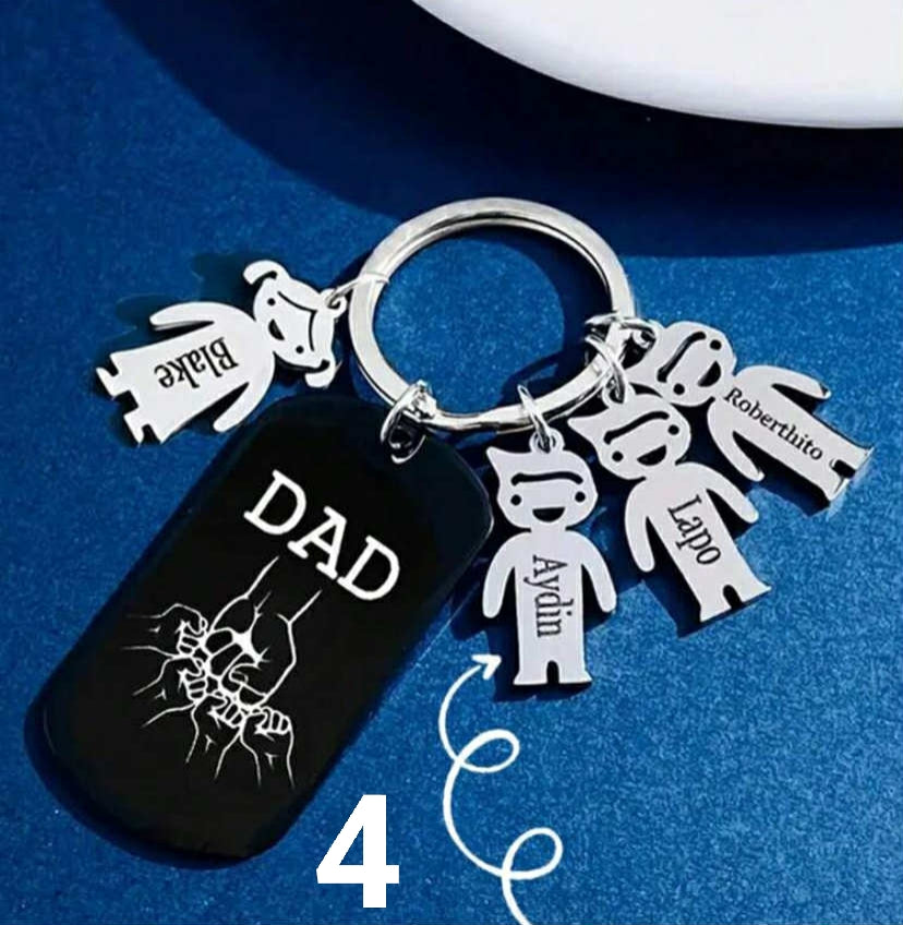 Personalised keyrings