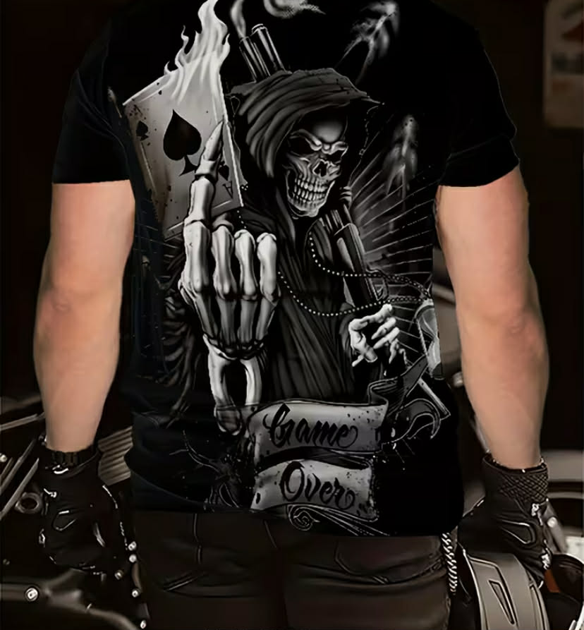 Men's Fashion Casual Printed T-Shirt