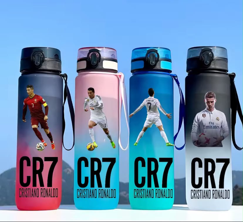 Cristiano Ronaldo Sports Water Bottle