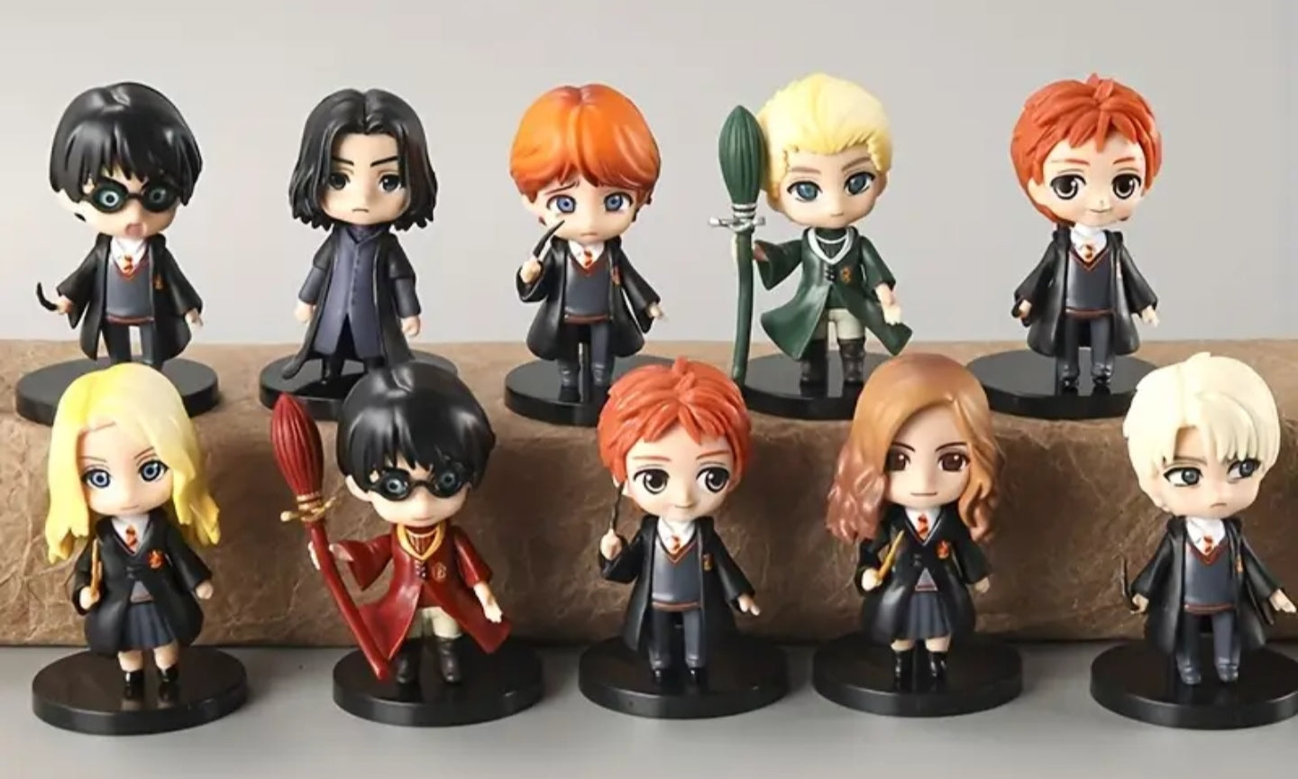 10 pcs Series Figure, Creative Ornament for Home Room Desktop