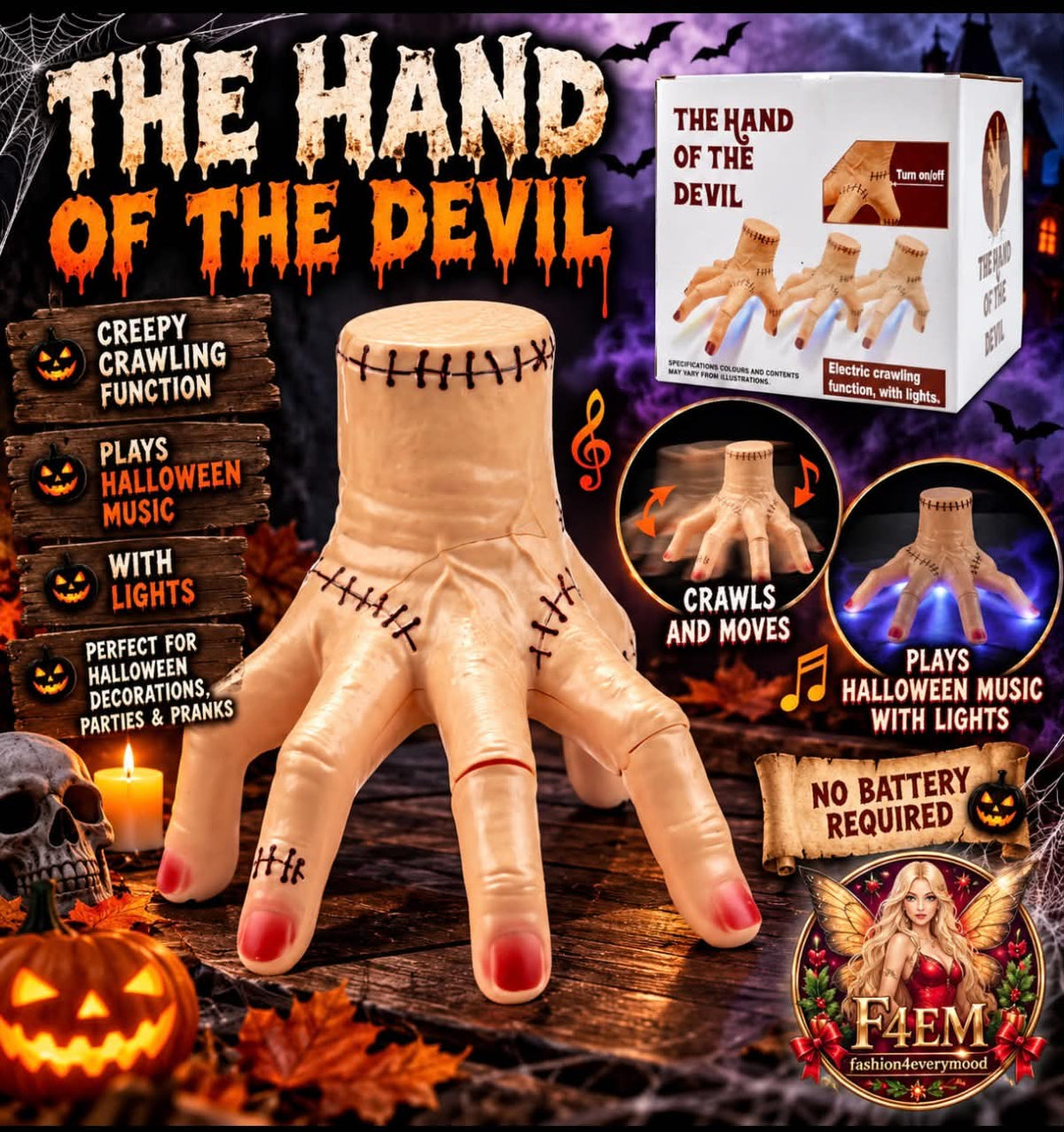 THE HAND OF THE DEVIL