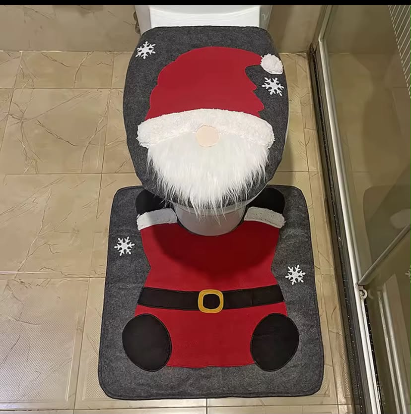 Christmas Toilet Cover